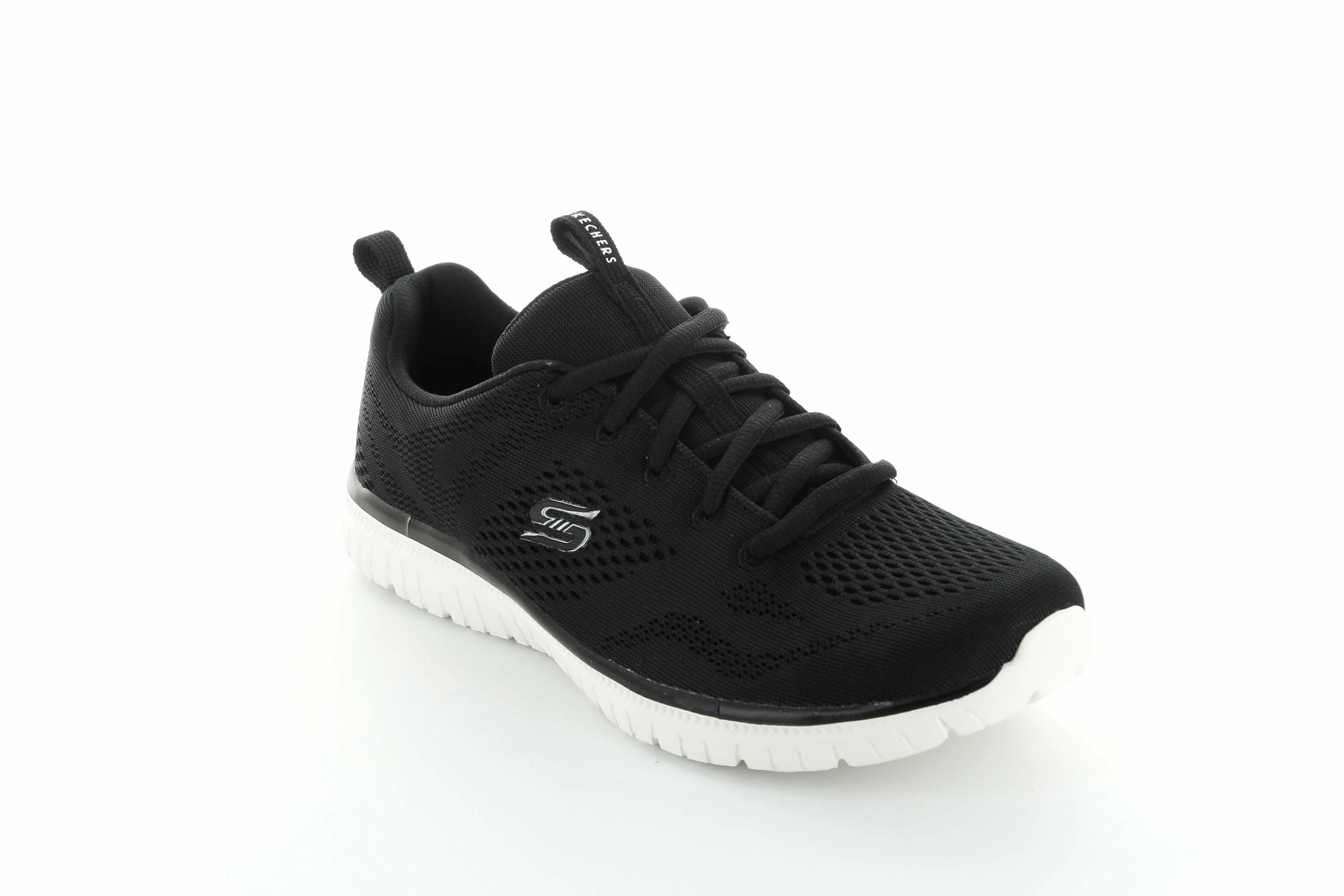 SKECHERS 104412 NEGRO-BLANCO