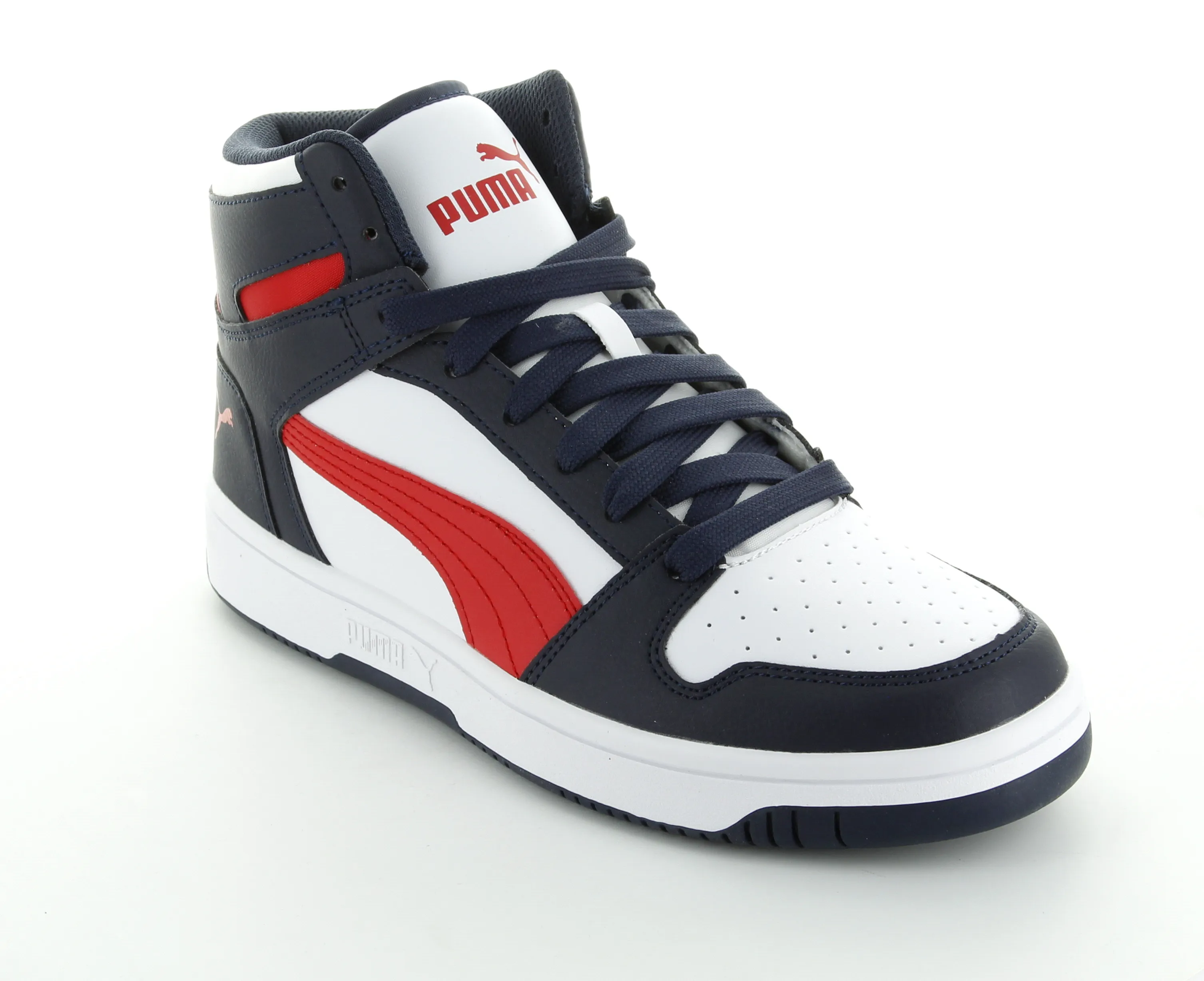 PUMA 369573-29 BCO-MNO-ROJO