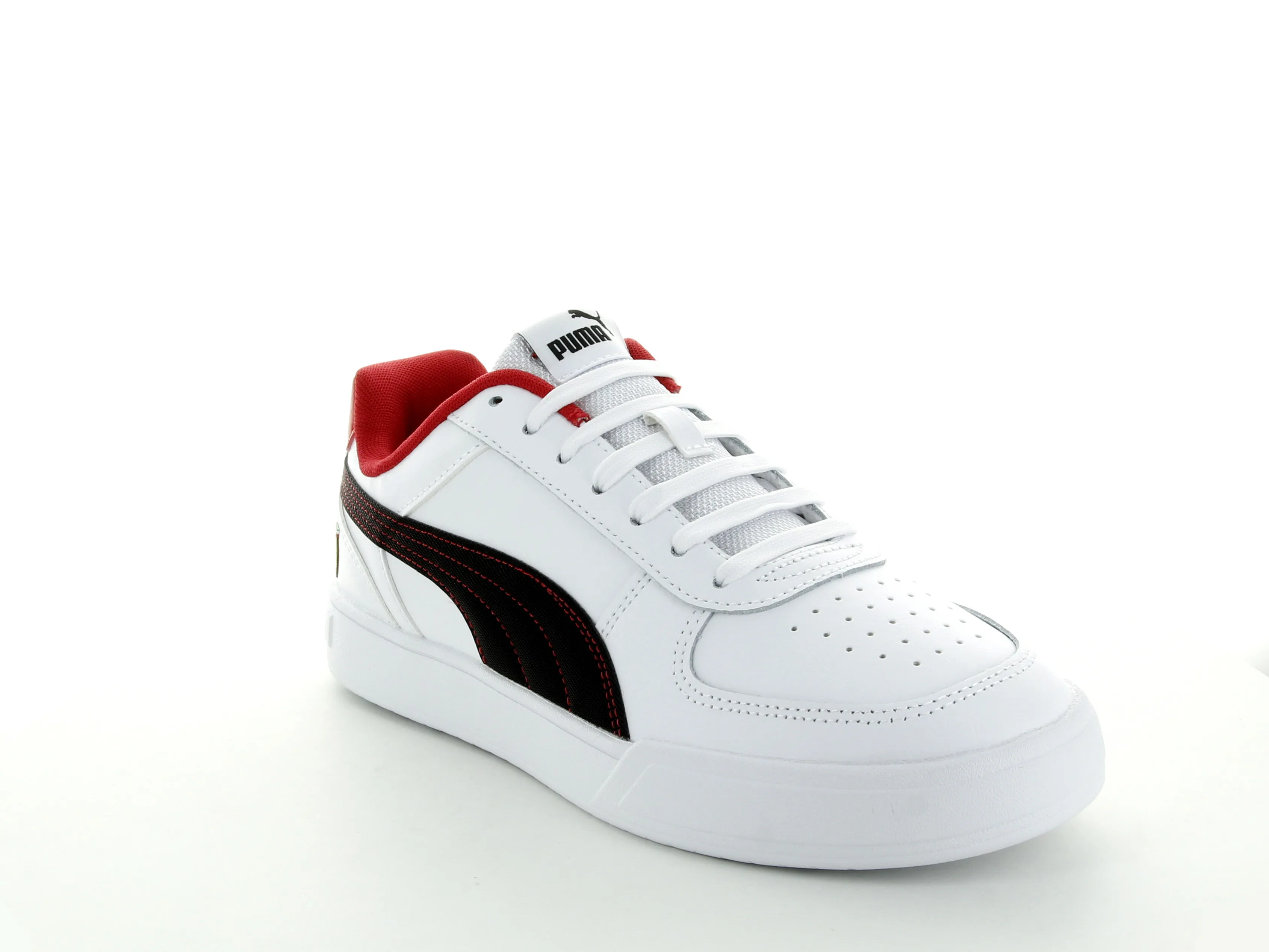 PUMA 307960-04 BCO-ROJO-NGO