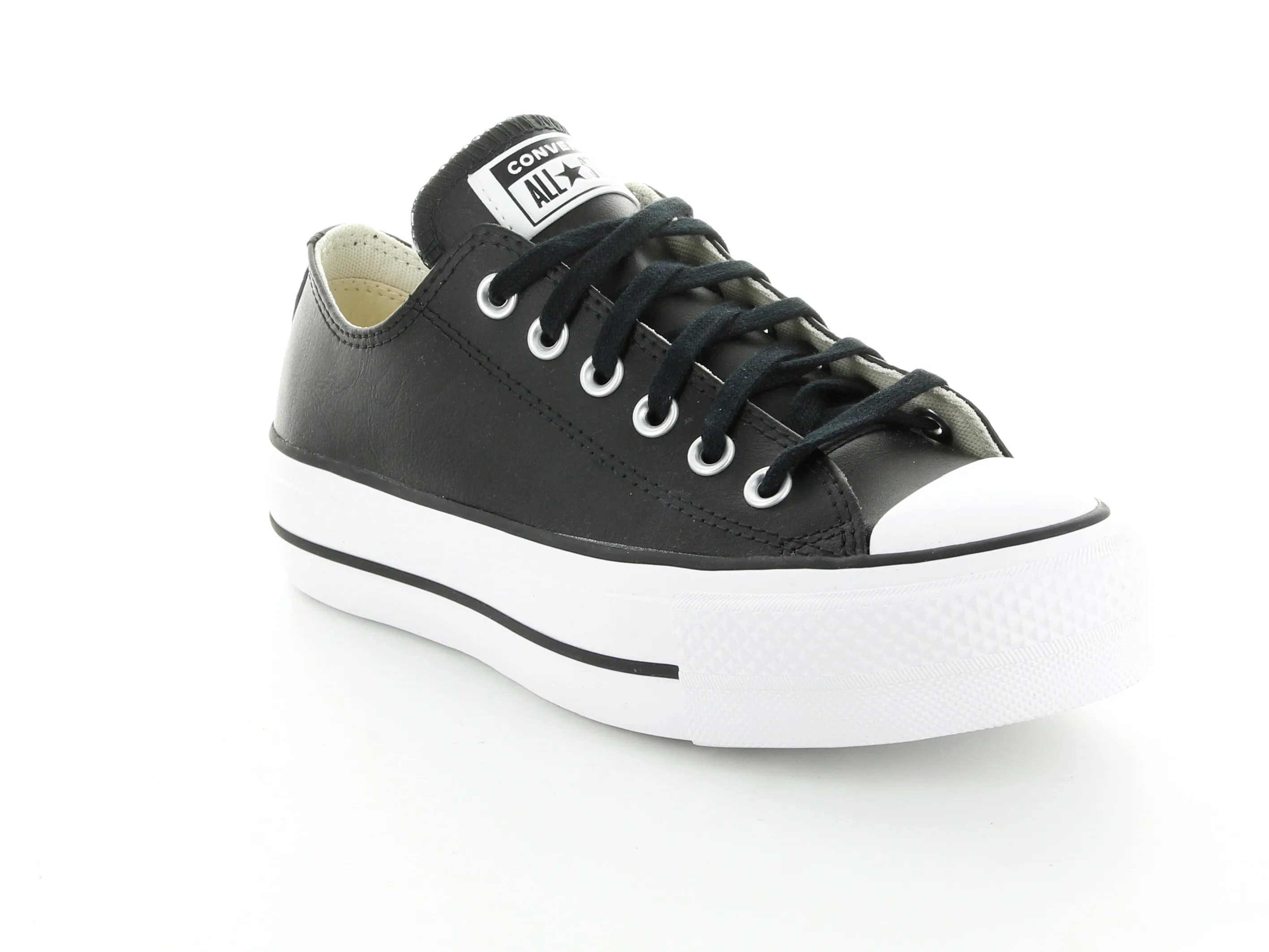 CONVERSE CHOCLO PLATAFORMA NGO-BCO PIEL