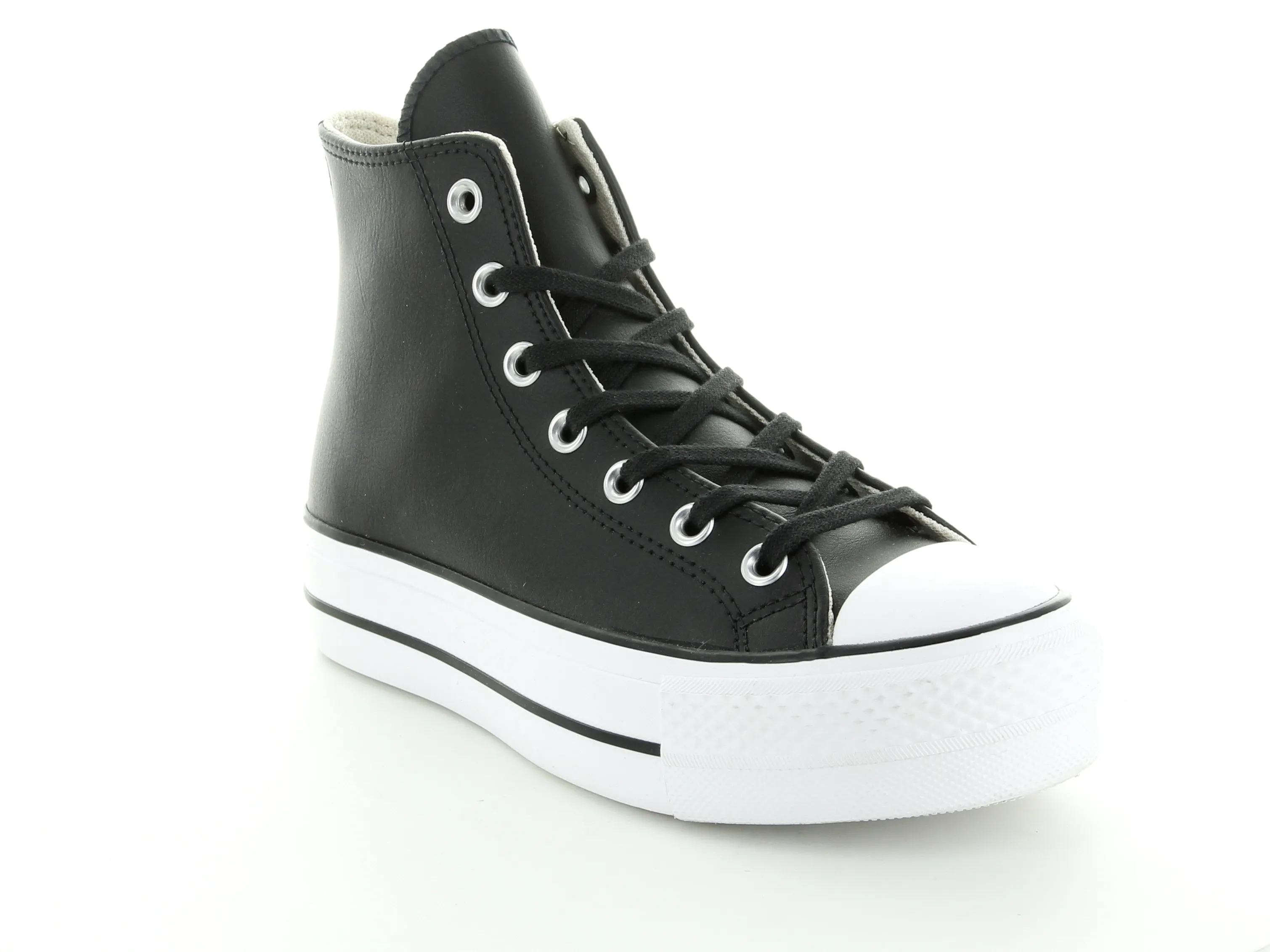 CONVERSE BOTA PLATAFORMA NGO-BCO PIEL