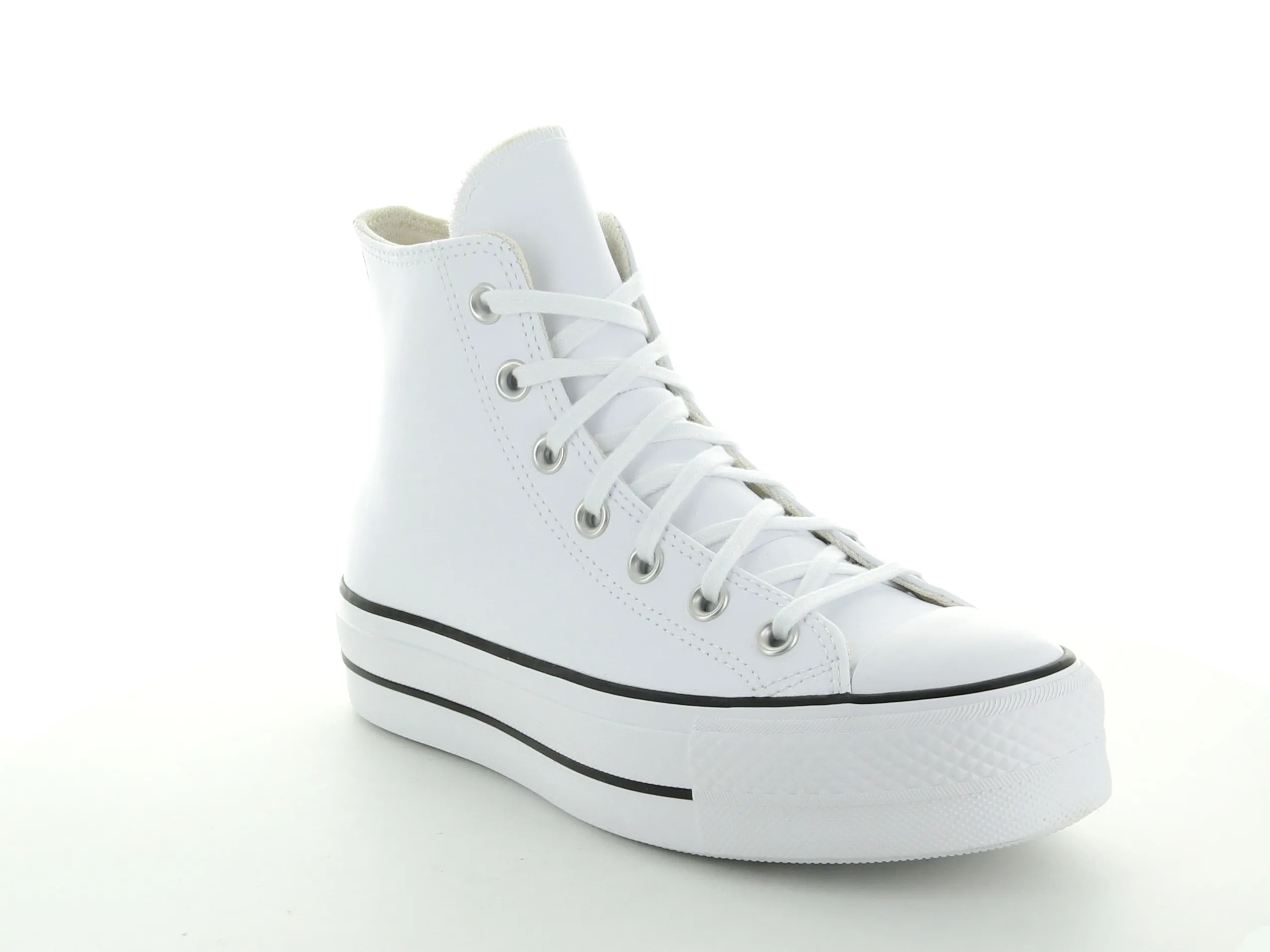 CONVERSE BOTA PLATAFORMA BLANCO PIEL