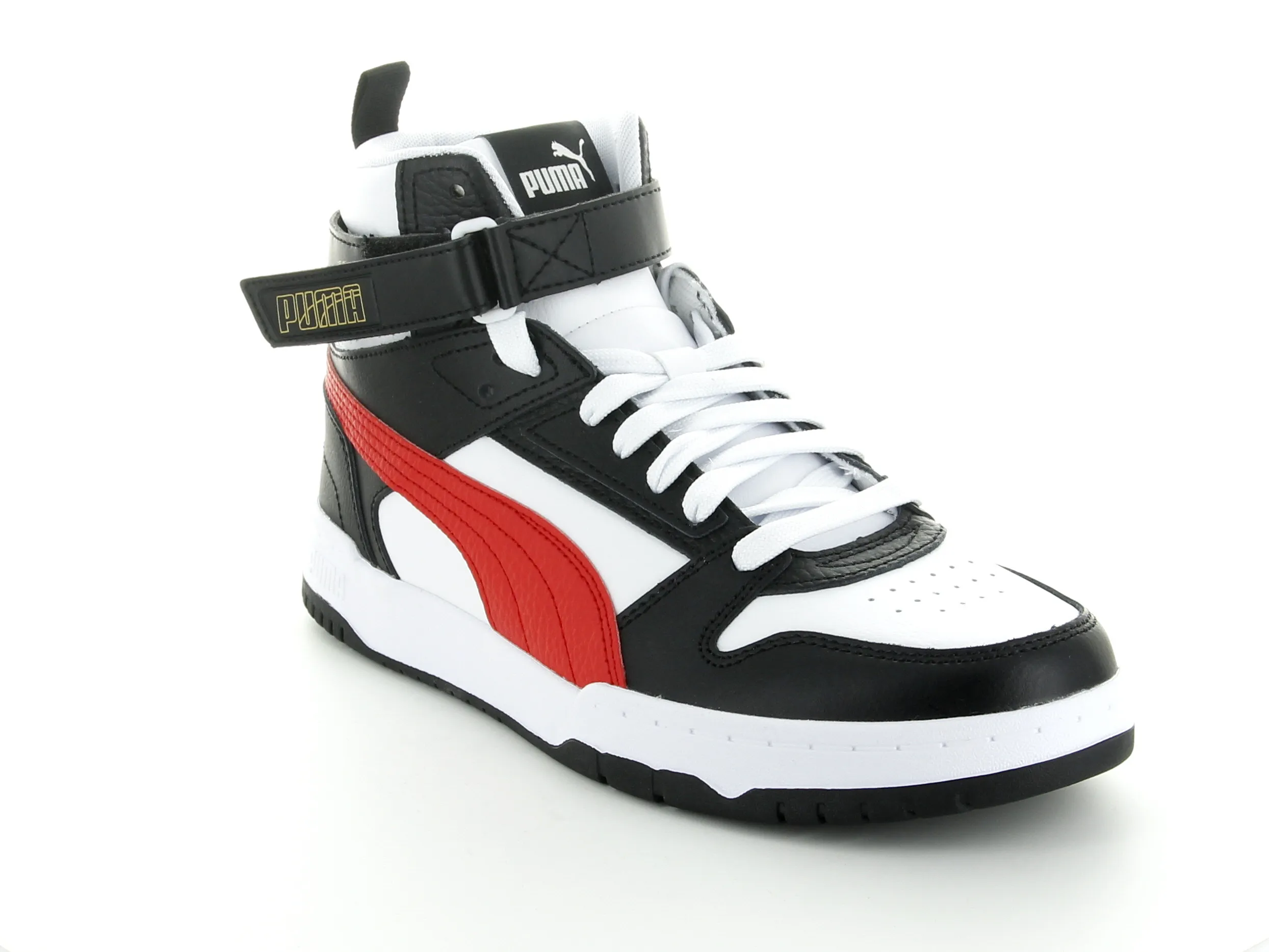 PUMA 385839-05 BCO-NGO-ROJO