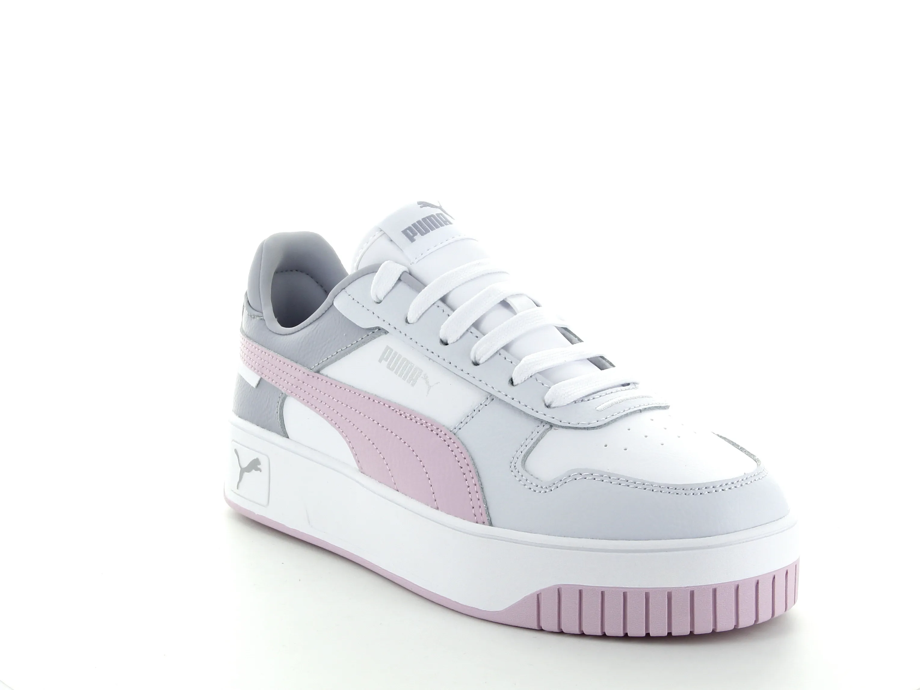 PUMA 389390-23 BCO-ROSA-GRIS